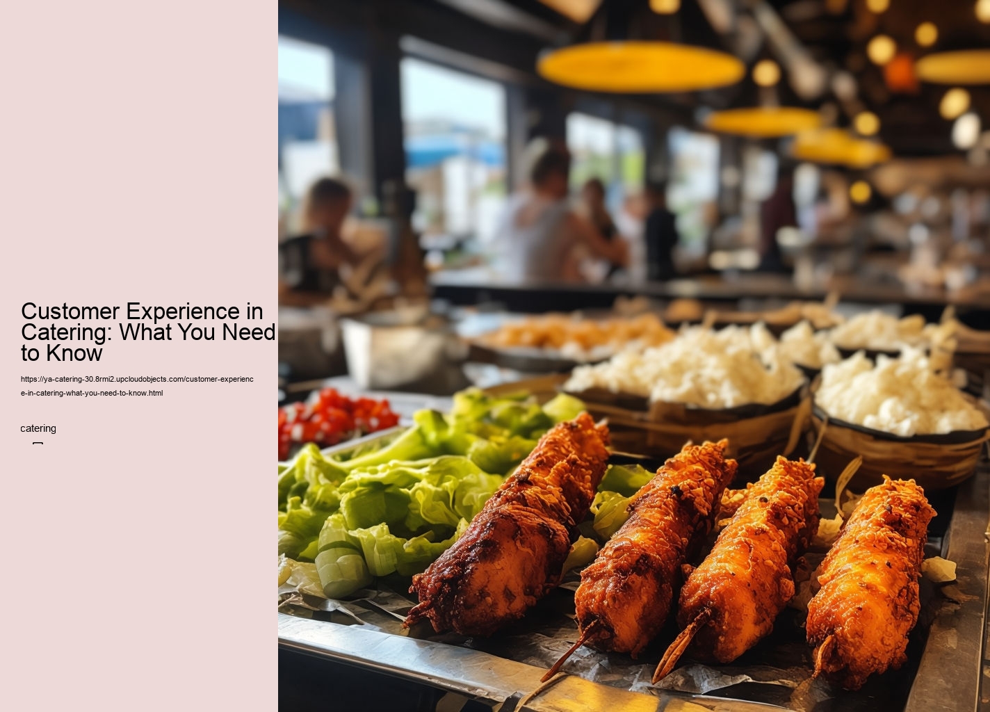 Customer Experience in Catering: What You Need to Know